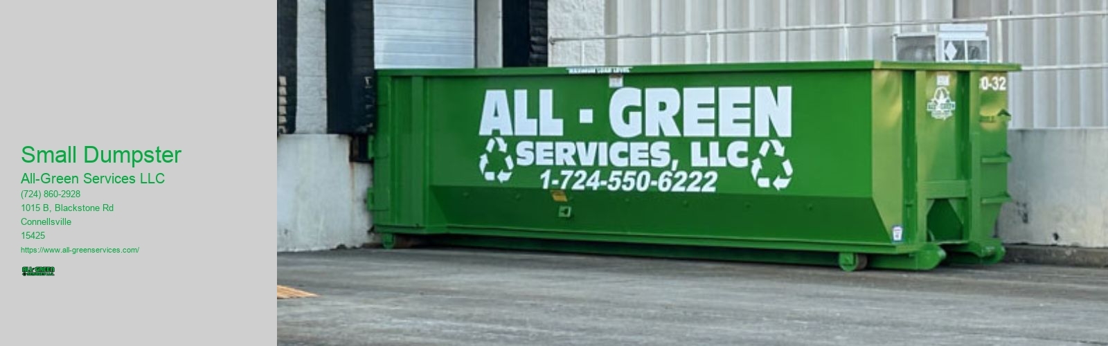 Small Dumpster